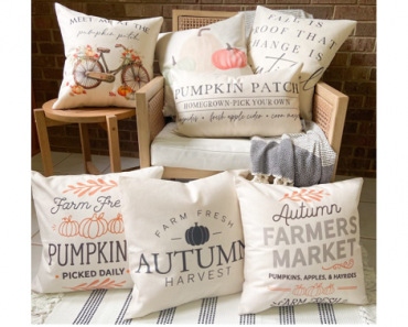 Modern Farmhouse Fall Pillow Covers Only $12.99 Shipped!