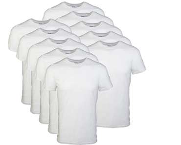 Gildan Men’s Crew T-Shirts, 12 Pack Only $17.98! That’s Only $1.49 Each!