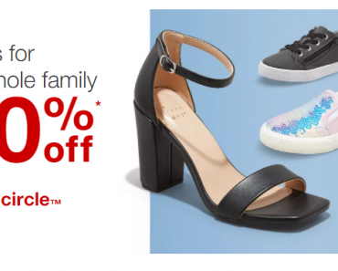 Target Circle: Take 20% off Shoes for the Family! Perfect for Back to School Shopping!