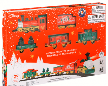 Lionel Disney Mini Model Christmas Train Set Only $18.33! (Reg. $39.99)