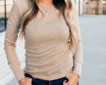 Cabin Thermal Long Sleeve Top (Multiple Colors) Only $12.99 Shipped! (Reg. $30)