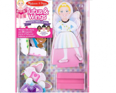 Melissa & Doug – Tutus & Wings Magnetic Dress-Up Doll Only $4.74! (Reg. $10)