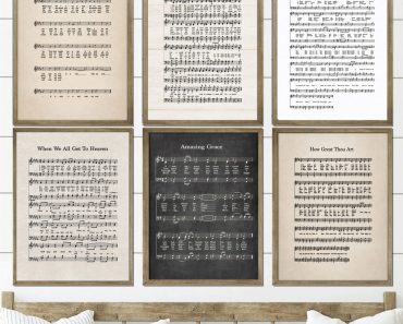 Vintage Hymn Prints – Only $6.97!