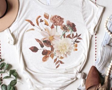 Floral Watercolor Love Soft Print Tees – Only $17.99!