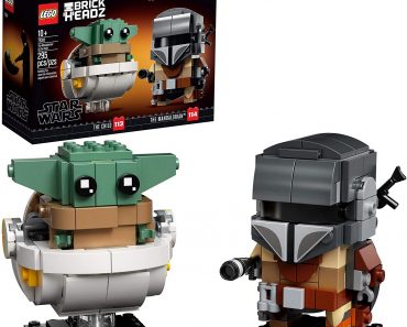 LEGO BrickHeadz Star Wars The Mandalorian & The Child Building Kit – Only $13.99!