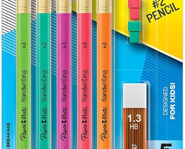 Paper Mate Handwriting Triangular Mechanical Pencil Set, 5 Count – Only $2.97!