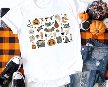 Vintage Halloween Graphic Tee – Only $18.99!