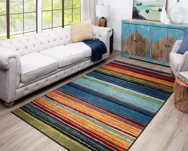 Mohawk Home Rainbow Area Rug Set, 5′ x 8′ – Only $115.60!