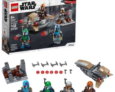 LEGO Star Wars Mandalorian Battle Pack Shock Troopers and Speeder Bike Building Kit – Only $10.99!