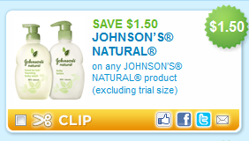 Printable Coupons: Yo Baby Products, Kikkoman Products, Johnson’s Naturals + More