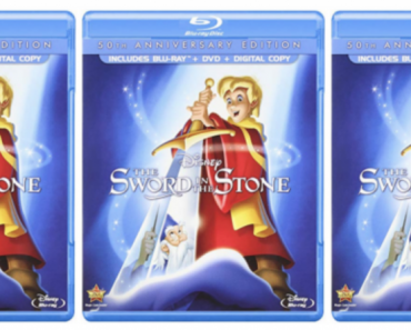 The Sword In The Stone 50th Anniversary Edition Blu-Ray/DVD Just $9.96! (Reg. $36.99)