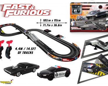 2 Fast 2 Furious Dodge Charger R/T 1970 Ultimate Speed Raceway 1:43 Scale Slot Car Set – Only $18.50!