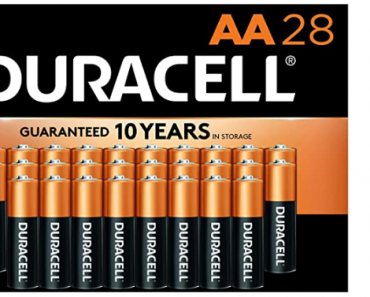 Duracell – CopperTop AA Alkaline Batteries 28 Count Only $12.31 Shipped!