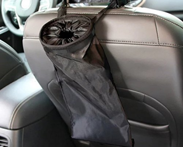 Universal Car Back Seat Trash Garbage Can Only $5.99 Shipped!