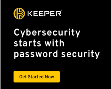 Your Passwords will always be secure with Keeper! Try Keeper Free!