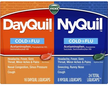 Vicks DayQuil/NyQuil Cough Cold and Flu Relief 24 LiquiCaps Only $5.34!