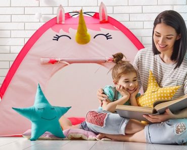 Unicorn Dome Play Tent Only $8.22!