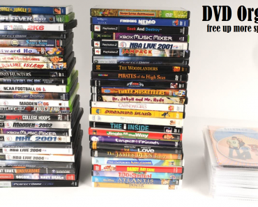 DVD’s Organization: Free Up Space & Store More!