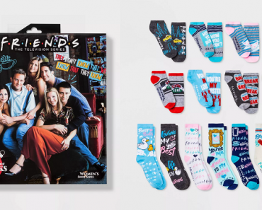 Target: Women’s Friends 15 Days of Socks Advent Calendar – $15.00!
