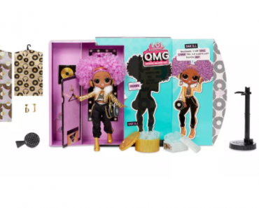L.O.L. Surprise! O.M.G. 24K D.J. Fashion Doll with 20 Surprises Only $16.79! (Reg. $27)