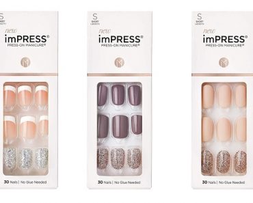 KISS imPRESS Press-On Manicure Nail Kit Starting at $4.98!