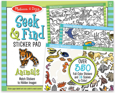 Melissa & Doug Seek and Find Sticker Pad Only $4.38!