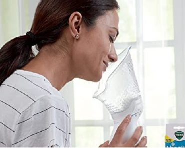 Vicks Personal Sinus Steam Inhaler with Soft Mask Only $28.00! (Reg $49)