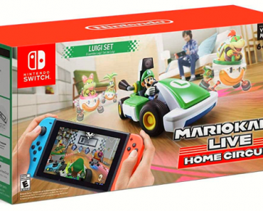 Mario Kart Live: Home Circuit -Luigi Set – Nintendo Switch Luigi Set Edition Only $69.95!!