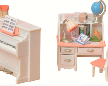 Calico Critters Piano and Desk Furniture Set Only $8.48! (Reg. $17.99)