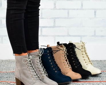 Lace-Up Booties for Only $39.99 Shipped! (Reg. $89.99)
