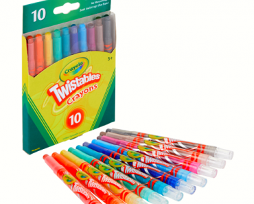 Crayola Twistables Twist-Up Crayons 10-pack Only $1.97!
