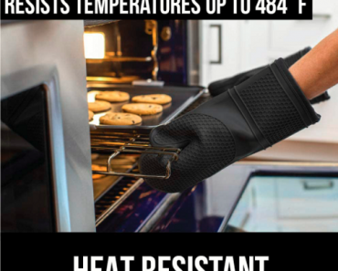 Gorilla Grip Slip and Heat Resistant Silicone Oven Mitts Only $12.89! (Reg. $29.99)