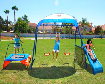 IronKids Inspiration 250 Fitness Playground Metal Swing Set for Only $238 Shipped!