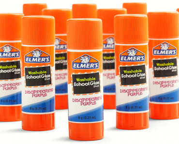 Elmer’s Disappearing Purple Glue Stick 12-Pack Only $3.45! (Reg. $8.99)