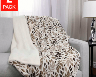 Life Comfort Ultimate Faux Fur Throw 2-pack Only $23.99!