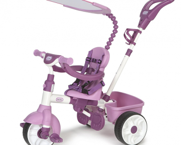 Little Tikes 4-in-1 Basic Edition Parent Push Kid Powered Adjustable Trike Only $63.14! (Reg $99)