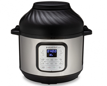 Instant Pot Duo Crisp and Air Fryer, 6 Quart 11-in-1 One-Touch Multi-Use Programmable Pressure Cooker with Air Fryer Lid – Just $80.14!