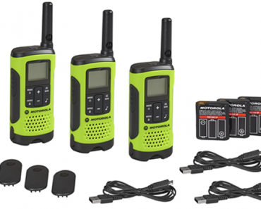 Motorola Talkabout T260TPG Radio, Green – 3 Pack – Just $36.29!