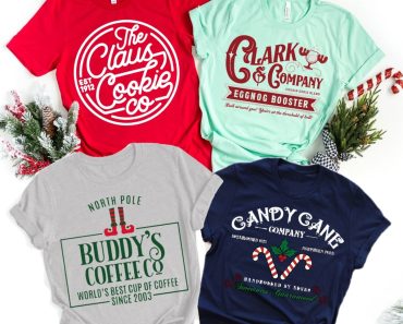 Christmas + Co. Retro Graphic Tees – Only $18.99!