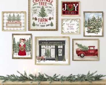 Cozy Christmas Art Prints – Only $3.97!