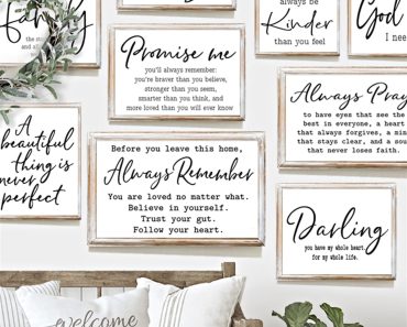 Family Sentiments Art Prints – Only $3.77!
