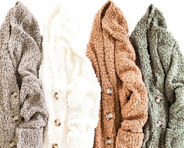 Cozy Button Cardigan – Only $24.99!