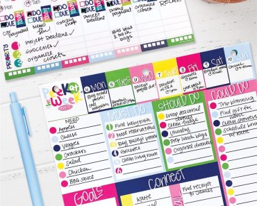 Clear-Your-Mind Weekly Planners (Pack of 2) – Only $13.97!