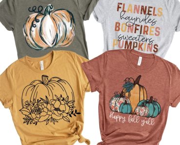 Women’s Fall Graphic Tees – Only $18.99!