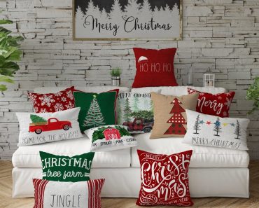 Farmhouse Chic Christmas Pillow Covers – Only $12.99!