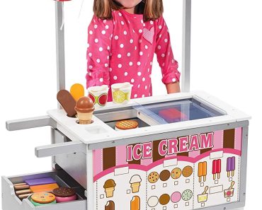 Melissa & Doug Wooden Snacks and Sweets Food Cart – Only $98!