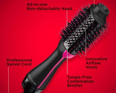REVLON One-Step Hair Dryer And Volumizer Hot Air Brush – Only $22.99!