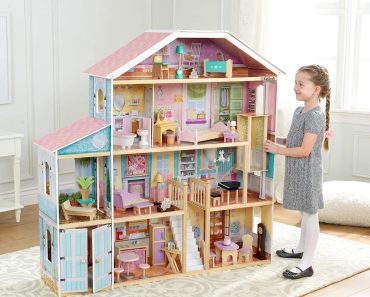 KidKraft Grand View Mansion Wooden Dollhouse – Only $84!
