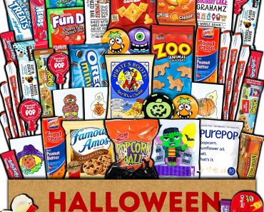 Halloween Care Package, Candy Snacks Assortment (45 Count)  – Only $21.95!