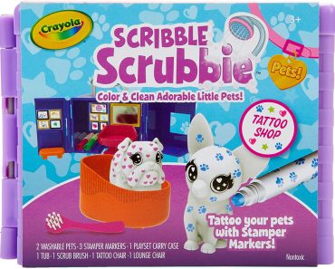 Crayola Scribble Scrubbie Pets Tattoo Shop Set – Only $7.49!